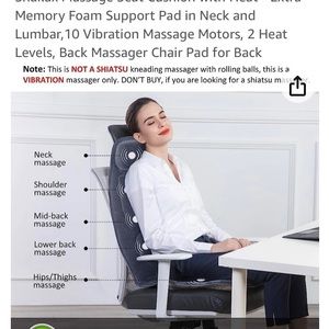 SnailEx Message Foam Seat Cusion